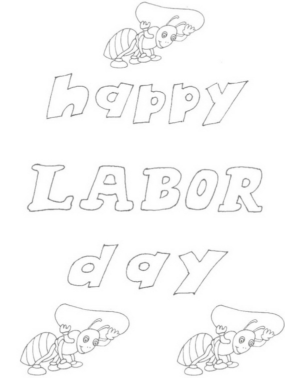 labor day coloring pages printable free - photo #22